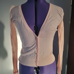 Pink cardigan sweater Victoria's Secret